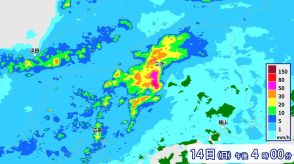 14日に発生の突風被害　気象台の現地調査で「風速35m/s」と推定　被害や痕跡は帯状に分布も「竜巻の可能性あるが特定に至らず」発達した積乱雲が通過中　広島・三次市