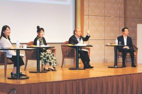 「すし県」ＰＲ策語り合う　富山でフォーラム、室井滋さん講演