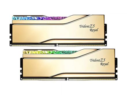 ラグジュアリー感満載のメモリ「Trident Z5 Royal」にゴールドモデル