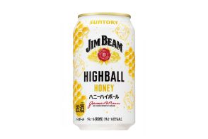 ジムビーム×ハチミツのハイボール缶「ハニーハイボール」発売