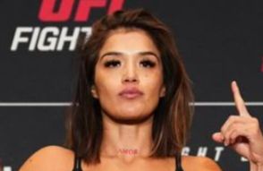 UFC美女、殴られた瞬間に何かが飛んだ！？その正体にアンチ炎上、危険性に警告も