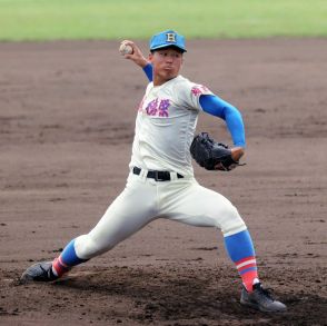 【高校野球】  花咲徳栄のエース・上原堆我が今夏初登板 ３者連続三振で貫禄示す