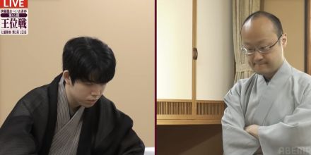 藤井聡太王位VS渡辺明九段 注目の“函館対局”戦型は「相掛かり」の出だしに/将棋・王位戦七番勝負第2局