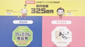 「申し込んだ覚えがないのに当選通知」名古屋市のプレミアム商品券巡り“不審な通知” 市に問い合わせ139件