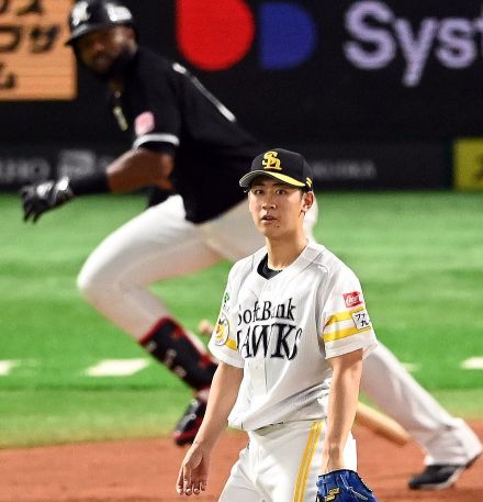 ソフトバンク大山凌、3回3失点KO　毎回失点でプロ初先発初勝利はならず