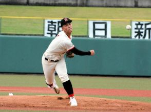 2人の兄見守る中、聖光学院相手に強気の93球　日大東北の奈須投手