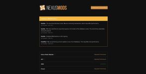 MOD配布サイト「Nexus Mods」パフォーマンス低下中―データベース関連のメンテナンス実施に伴い