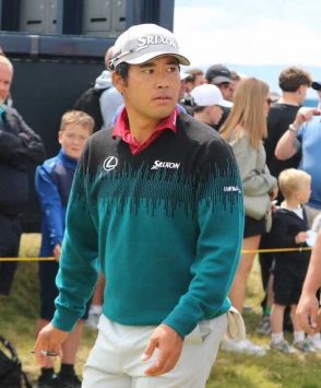 松山英樹　全英OPへ雨のパット調整　前週スコットランドOPでは1打届かず今季初予選落ち