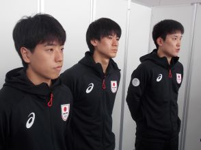 【卓球】男子代表がパリ五輪で会いたい選手は？張本智和＆戸上隼輔＆篠塚大登が出発前に思い語る