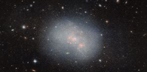 これも銀河　ハッブル宇宙望遠鏡が撮影した“りょうけん座”の「NGC 5238」