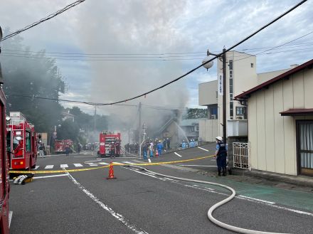 【速報】須賀川市で建物火災　40代男性と連絡取れず　福島