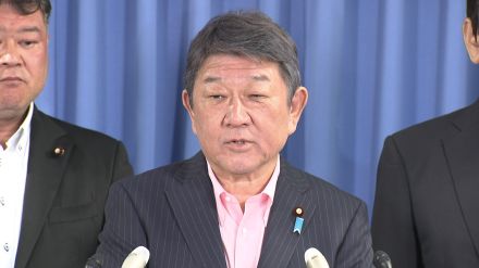 自民・茂木幹事長「極めて遺憾」　堀井学衆院議員　香典疑惑で離党