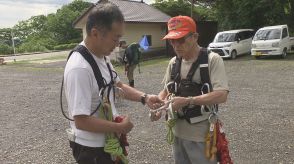 「単独登山は控えて」遭難事故に備え、警察や救助隊が合同訓練　福島