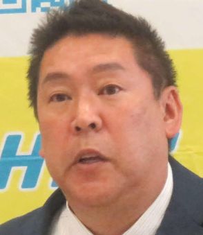 立花孝志氏、都知事選無効を選管に申し出「我々も被害」「選挙が不平等に行われた」などと主張