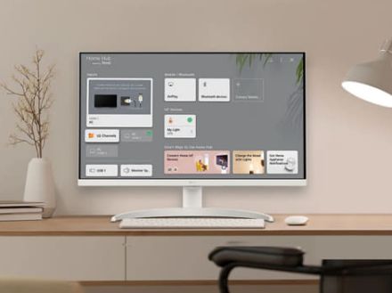 LG、単体でWebブラウジングやストリーミング動画再生が可能なモニター