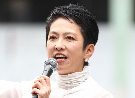 蓮舫氏　“自民”堀井氏に強制捜査「終わらない政治とカネ。あれだけ、スポーツで魅了した方が…」