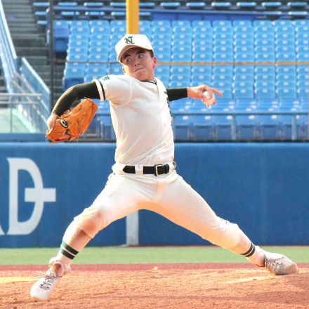 【高校野球】二松学舎大付・関根「二松学舎の背番号１に恥じないように」初回ピンチで緊急登板し三振奪う