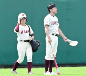 勝ってほしかったけど…楽しかった　羽咋の岩野夏希さん、仲間との夏