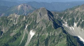 北アルプス前穂高岳で遭難　福岡県の60歳女性がスリップして約5ｍ滑落　現場は急な岩場や鎖場のある上級者向けの登山道　ヘリで救助　