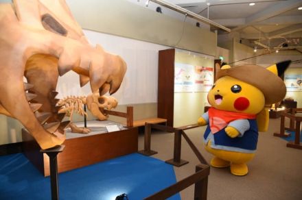 ポケモン通じて古生物学を学ぶ　あすから特別展　岐阜県関市　県内初のポケモンマンホールも披露