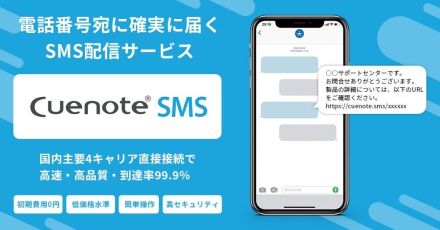 ユミルリンクがSMS配信サービス「Cuenote SMS」と「Salesforce」の連携サービス開始