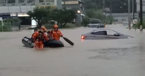 ２日連続で韓国中部に大雨…平沢・唐津など住民の緊急避難（１）