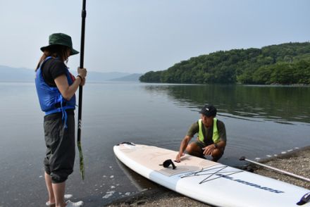 サップ事故に注意を　弟子屈の屈斜路湖で一晩漂流事例も