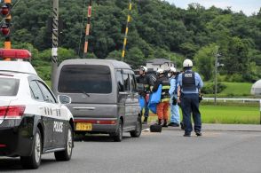 検測列車にはねられ、男女２人死亡　福島県相馬市のＪＲ常磐線