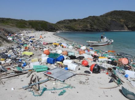 内陸と離島の自治体が連携　海洋ごみ削減へ、子供たちに環境教育