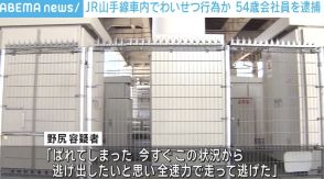 「全速力で逃げた」JR山手線車内でわいせつ行為か 線路に逃走した54歳会社員の男を逮捕