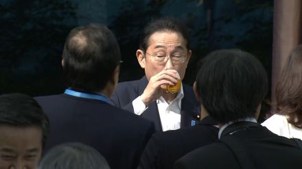 岸田首相「冷たいのは乾杯のビールだけで十分」経団連の懇親会で挨拶　「日本経済の熱量を上げる」