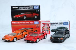 トミカ新車インプレッション 7月は「日産 スカイライン GT-R（BNR32）」＆「ランボルギーニ カウンタック LP 400」が登場！