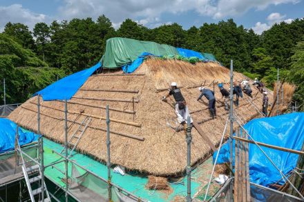 茨城・つくばの協会、追加認定　「茅葺」保存団体　文化審答申、研修や修理評価　