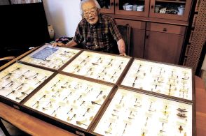 70年研究・採集のトンボ標本72種　枝重夫さんが長野県松本市に寄贈へ
