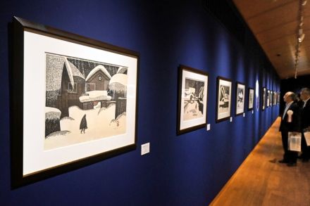 世界的版画家・斎藤清の特別企画展２０日開幕　福島県柳津町の美術館