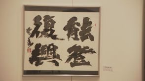県内最大級677点の作品を展示　石川の書展が開幕