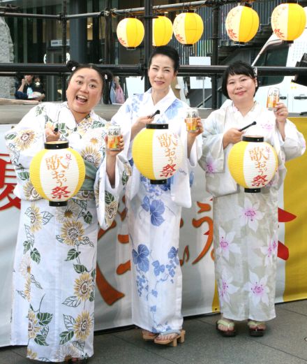 坂本冬美「吉岡里帆ちゃんじゃなくてごめんなさい」　“避けてきた”夏の屋外イベント「厚化粧がバレる」と自虐