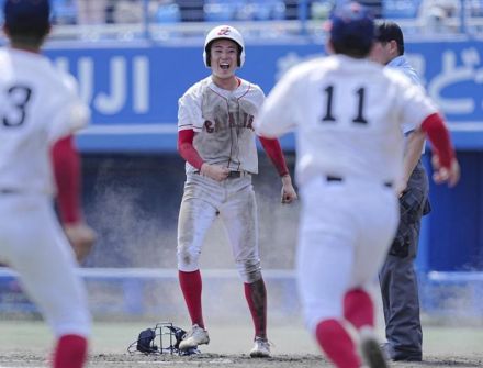 全国高校野球愛媛大会 第7日　第2シード今治西、初戦で姿消す