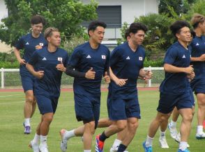 Ｕ－２３日本代表がボルドーで練習開始　ＭＦ山田楓喜が練習に合流