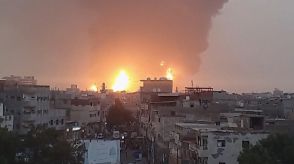 イスラエル軍　ドローン攻撃への報復　フーシ派拠点を空爆