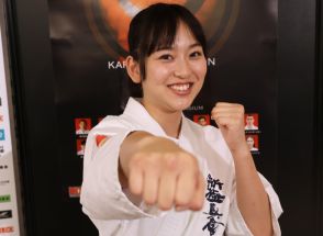 【優勝1000万円 空手世界T】”高速パンチ女子”目代結菜が優勝に自信「秘密の”必殺”蹴りを編み出した」7.21代々木 KCC