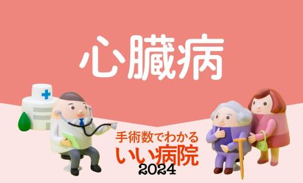 【心臓手術数】病院ランキング2024年版・全国トップ40　3位榊󠄀原記念病院、2位川崎幸病院、1位は？