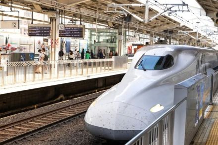 歩道にある日常の景色が「新幹線そっくり！」子どもも喜ぶ光景に13万いいね