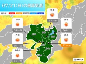 近畿地方で梅雨明け　夏本番へ　この先は危険な暑さが続く　熱中症に厳重警戒を