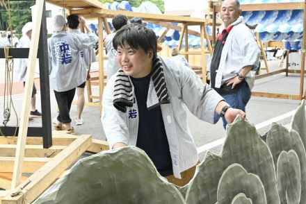 栃木・那須烏山「山あげ祭」を支え、盛り上げる　伝統継承に若い力、26日開幕へ奮闘