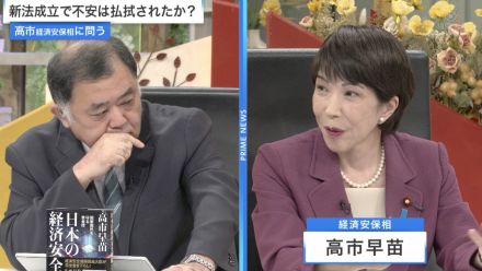 高市早苗大臣に直撃!新法が成立した経済安全保障の重要性、そして自民党の現状と展望