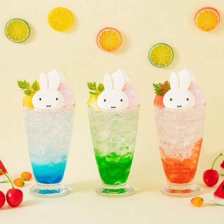 「ミッフィー」SNS映え間違いなし！ 夏を彩る限定メニューが「miffy café tokyo」に登場