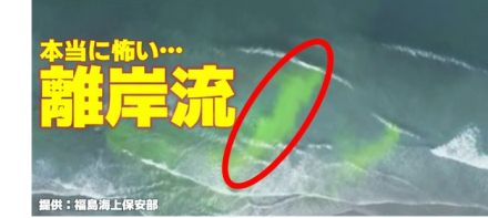 「自然の力でどんどん流される…」記者も流された「離岸流」どう身を守る？