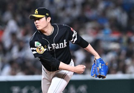 【ソフトバンク】松本裕樹３戦連続Ｓで５Ｓ目「前半戦の最後、チームの勝ちで終われてよかった」