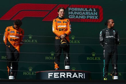 ピアストリがハンガリーGPでF1初優勝！終盤チームオーダー発動2位ノリス、ハミルトンP3…角田裕毅は唯一1ストップ作戦完遂で殊勲の9位入賞｜F1